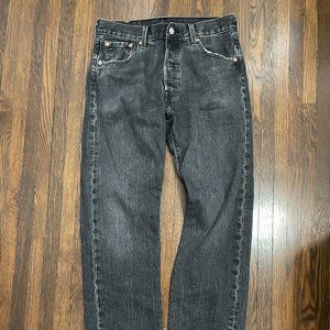 501 '93 Straight Fit Men's Jeans Dark Grey Black 30 x 32
